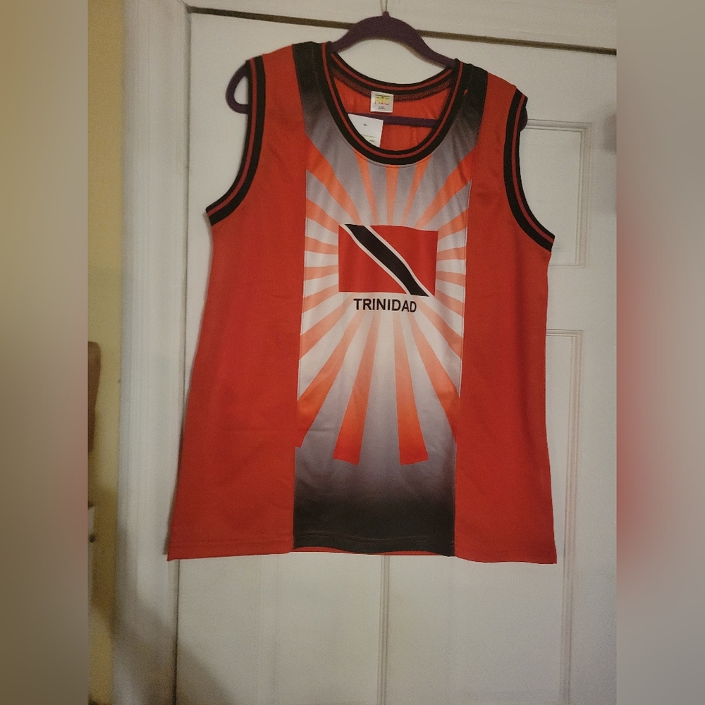 TRINIDAD'S MEN SLEEVELESS TEE SHIRT by RTS Size XXL